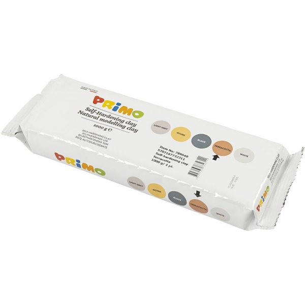 Selbsthrtender Ton - Terrakotta - 1000 g