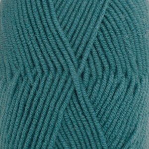 DROPS Merino Extra Fine Uni Color Garn - 50 g - Nordsee (28) DROPS Merino Extra Fine Uni Color Garn - 50 g - Nordsee (28)
