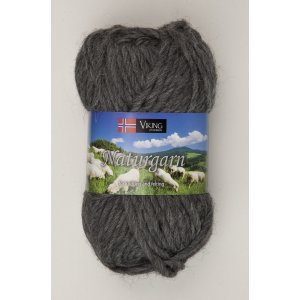 Wikingergarn Naturgarn 50g - Grau (615) Wikingergarn Naturgarn 50g - Grau (615)