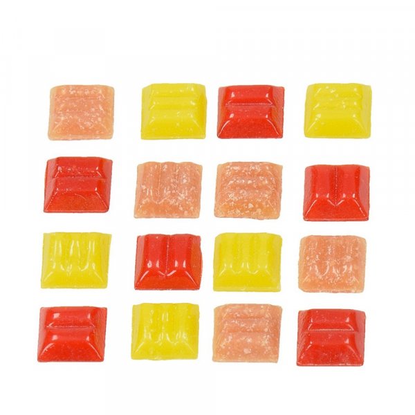 MosaixPro - Glasmosaik 10 x 10 mm - Rot-Mix 200 g ~ 302 Stk.