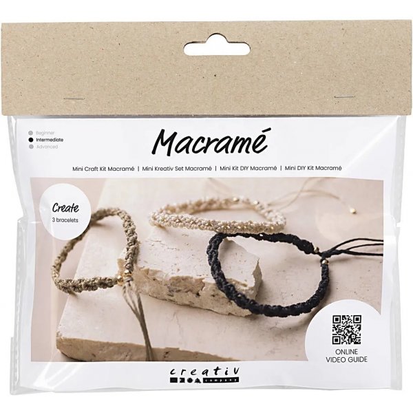 Mini DIY Kit Makramee, Armband