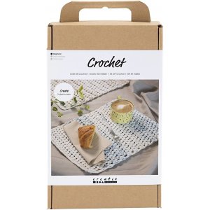 DIY Kit Häkeln, Tischset DIY Kit Häkeln, Tischset