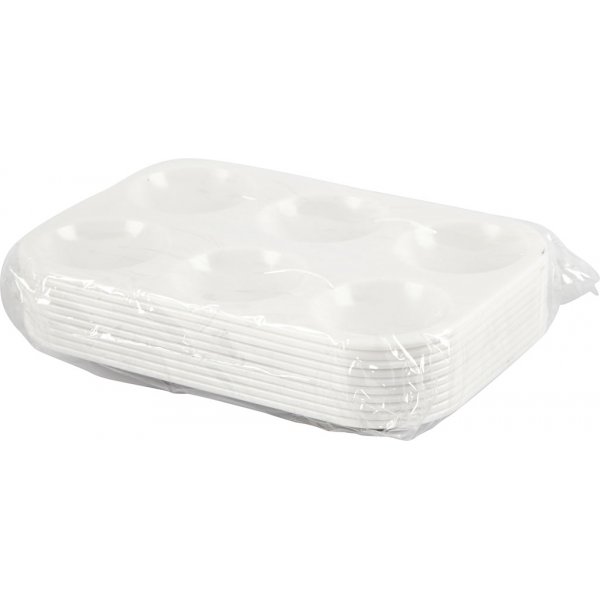 Palette - wei - 13 x 8,5 cm - 10 Stk