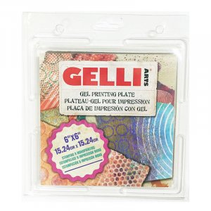 Druckplatte - Gelli Arts - 15,4 x 15,4 cm Druckplatte - Gelli Arts - 15,4 x 15,4 cm
