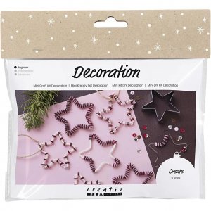 Mini-DIY-Kit - Perlen- und Paillettensterne