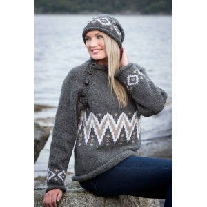 Strickmuster - Pullover und Mütze (1411-4) Strickmuster - Pullover und Mütze (1411-4)