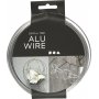 Aluminiumdraht - 2 mm - Silber - 10 m