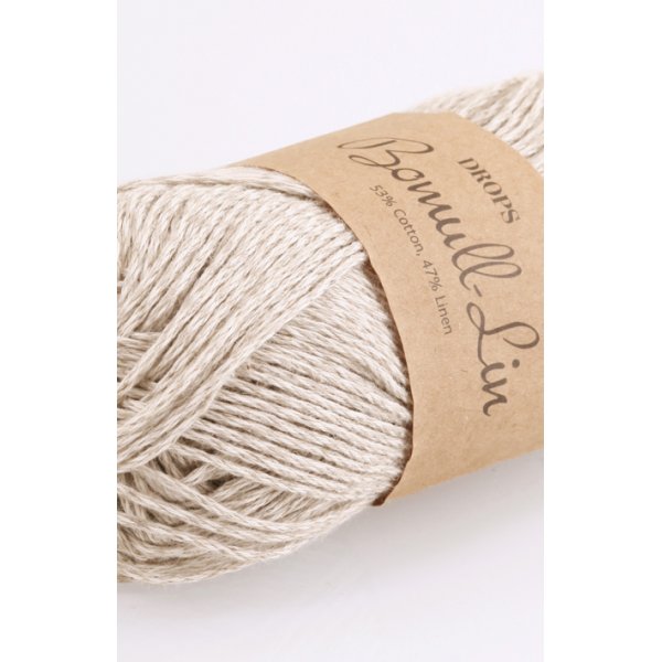 Drops Baumwoll-Leinen-Garn - 50 g