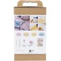 DIY-Kit Hkeln, gemischte Farben, Taschen starten