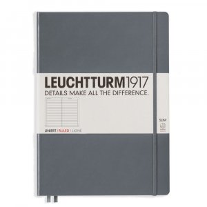 Notizbuch A4+ Slim Hard - Liniert Notizbuch A4+ Slim Hard - Liniert