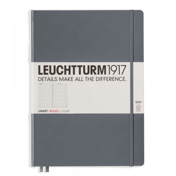 Notizbuch A4+ Slim Hard - Liniert