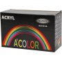 Schulfarbe - Acryl - Mischfarben - glnzend - 10 x 100 ml