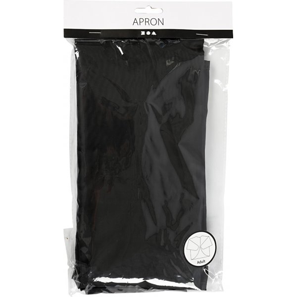 Malerschrze - schwarz - 13-99 Jahre