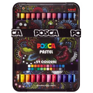 Posca KPA-100 - Pastell - 24 Stk Posca KPA-100 - Pastell - 24 Stk