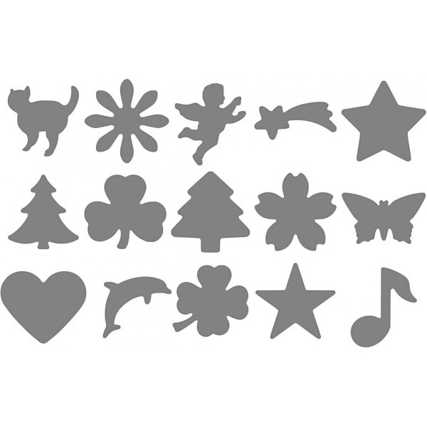 Locher - ganzjährig - Inhalt kann variieren - 36 Stk Locher - ganzjährig - Inhalt kann variieren - 36 Stk