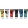 Schulfarbe Acryl - Metallic - Standardfarben - Metallic - 6 x 20 ml