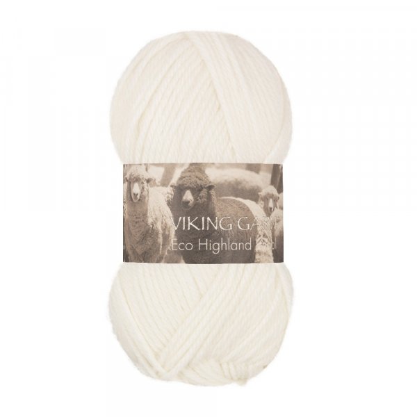 Wikingergarn Eco Highland Wool 50g