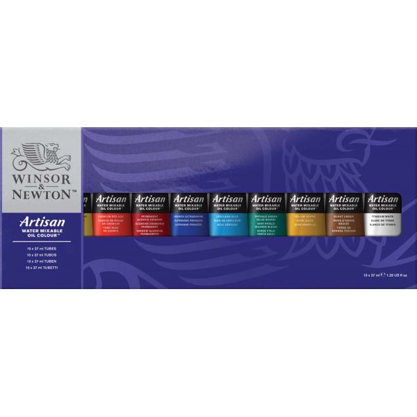 lfarbe W&N Artisan Wasserlslich - Set 10x37 ml