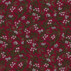 Wachstuch PVC Zweig - Rot Wachstuch PVC Zweig - Rot