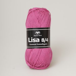Black Sheep Lisa 8/4 Garn 50g - Rosa (43) Black Sheep Lisa 8/4 Garn 50g - Rosa (43)