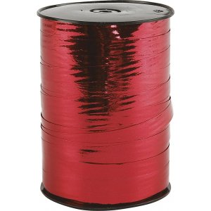 Geschenkkordel - Metallic-Rot - glänzend - 250 m Geschenkkordel - Metallic-Rot - glänzend - 250 m