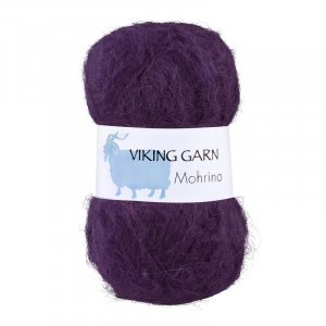 Wikingergarn Mohrino 50g - Dunkellila (569) Wikingergarn Mohrino 50g - Dunkellila (569)