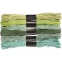 Harmony Stickgarn - grn - 6 Bndel