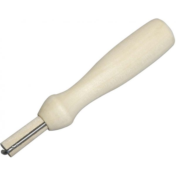 Filznadelhalter aus Holz mit 5 Zwischennadeln