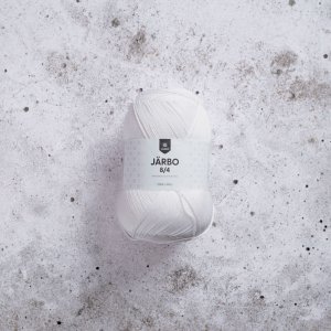 Järbo 8/4 Garn 200g - Weiß Järbo 8/4 Garn 200g - Weiß