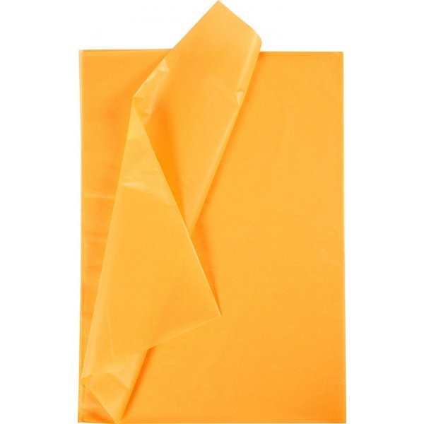Seidenpapier - Gelb - 50 x 70 cm - 14 g - 10 Blatt