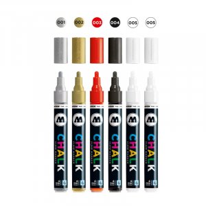 Marker-Set Kreide 4 mm 6 Stifte - Basic Marker-Set Kreide 4 mm 6 Stifte - Basic