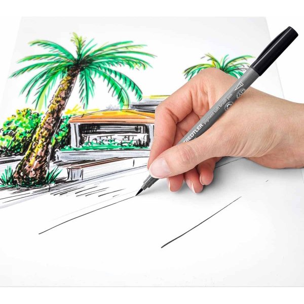 Staedtler Pigment Soft Brush Pen