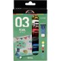 Schulfarbe Acryl - Metallic - Standardfarben - Metallic - 6 x 20 ml