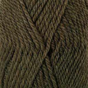 DROPS Alaska Uni Color Garn - 50 g - Olivmelange (51) DROPS Alaska Uni Color Garn - 50 g - Olivmelange (51)