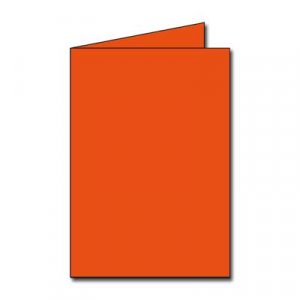 Pollen-Doppelkarte 111x158 - 25er-Pack - Intensives Orange Pollen-Doppelkarte 111x158 - 25er-Pack - Intensives Orange