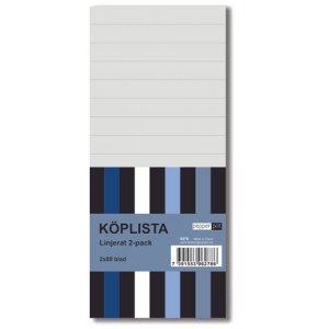 Einkaufsliste - Gef�ttert - 2er-Pack