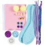 DIY Kit Dekoration, gemischte Farben, Sockenmonster