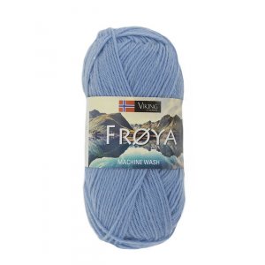 Wikingergarn Fröya 50g - Hellblau (207) Wikingergarn Fröya 50g - Hellblau (207)