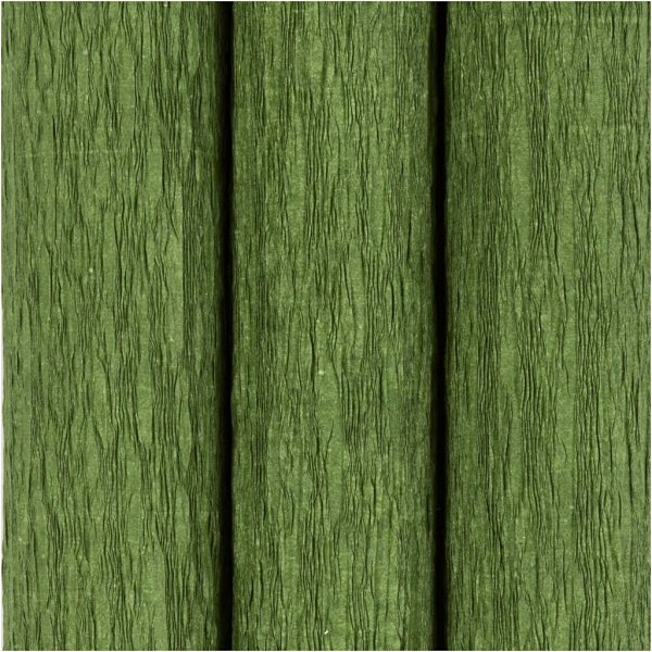 Krepppapier - Blattgrn - 3 Blatt