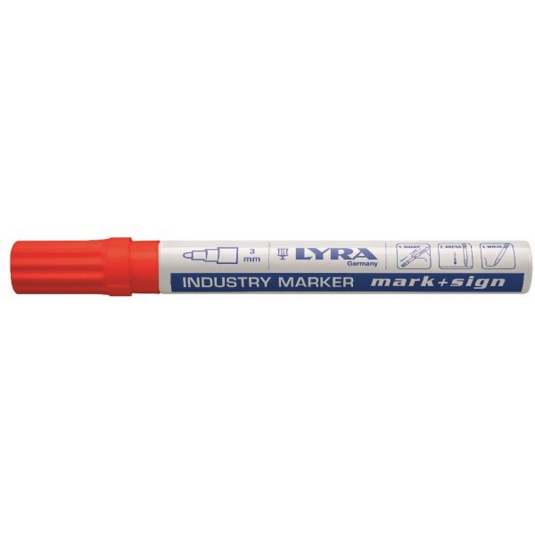 Permanentmarker Mark&Sign 2-4 mm - Rot