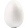 Frigolit-Eier - Wei - H6 cm - 50 Stk