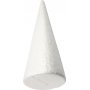 Styroporkegel - wei - 10 cm