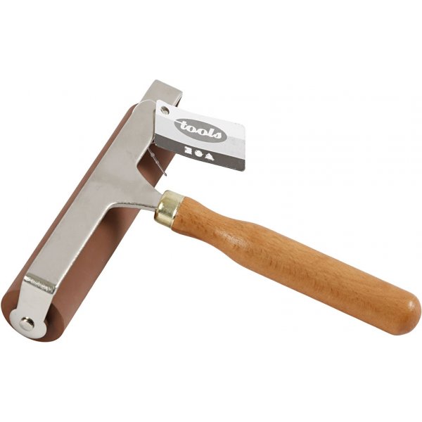 Gummiwalze/Linoleumwalze - 14,7 cm