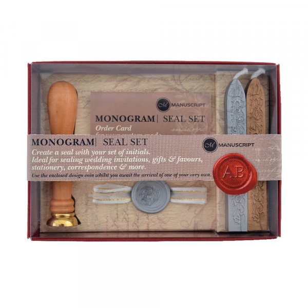 Siegelset - Monogramm