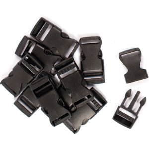 Klickschnalle 16 mm schwarz 10 Stk Klickschnalle 16 mm schwarz 10 Stk