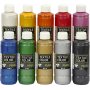 Textilfarbe - Mischfarben - Perlmutt - 10 x 250 ml