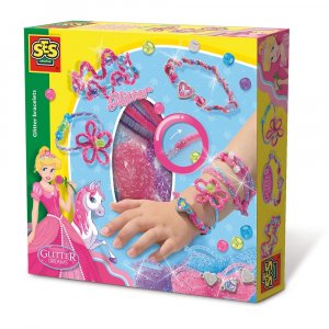 Basteln - Glitzerarmband Basteln - Glitzerarmband