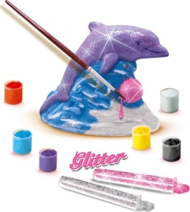 Guss - glitzernder Delfin Guss - glitzernder Delfin