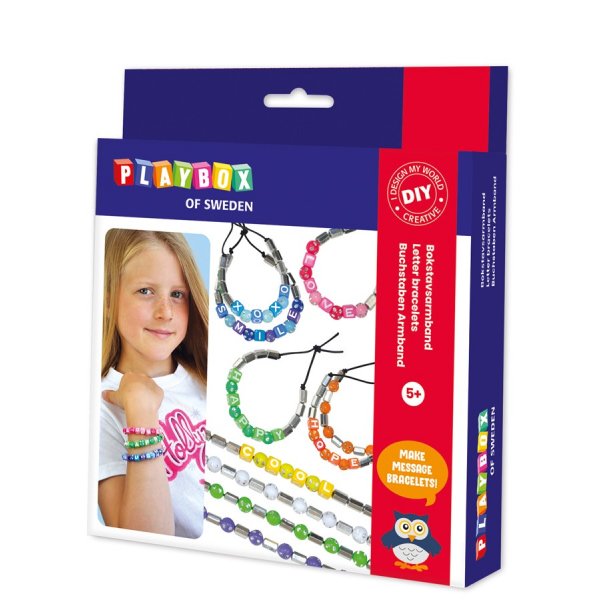 Das Buchstabenarmband-Handwerk