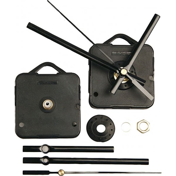 Uhrwerk - 3 mm - schwarz